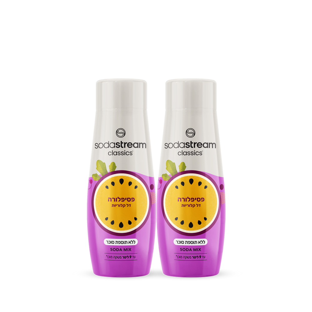 מארז פסיפלורה ללא תוספת סוכר צמד