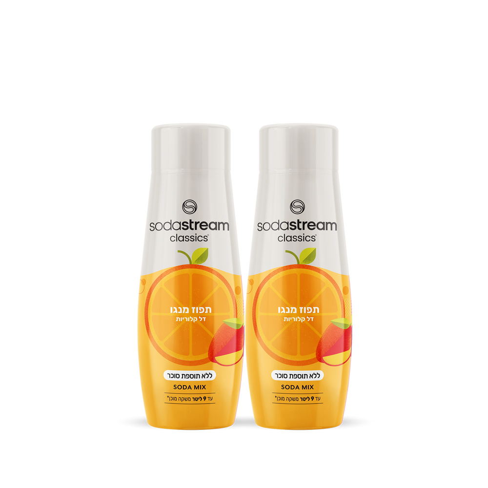 מארז תפוז-מנגו ללא תוספת סוכר צמד