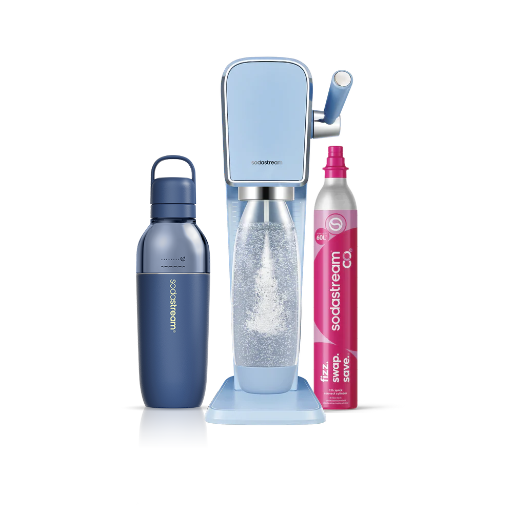 מכשיר סודהסטרים ®ART
משלוח חינם ברכישה מעל 249 ₪
משלוח עד הבית בתוך 5 ימי עסקים
אחריות של שנה למכשיר