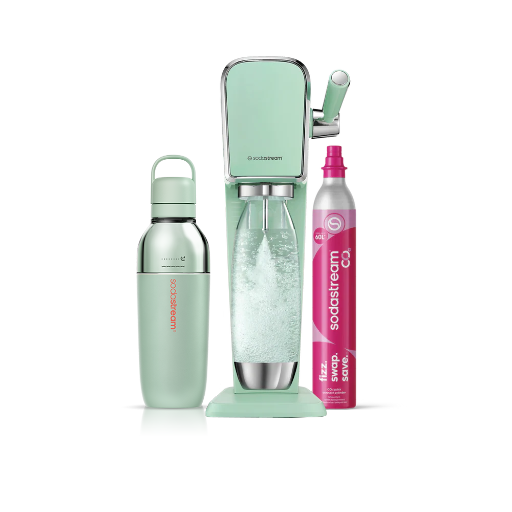 מכשיר סודהסטרים ®ART
משלוח חינם ברכישה מעל 249 ₪
משלוח עד הבית בתוך 5 ימי עסקים
אחריות של שנה למכשיר