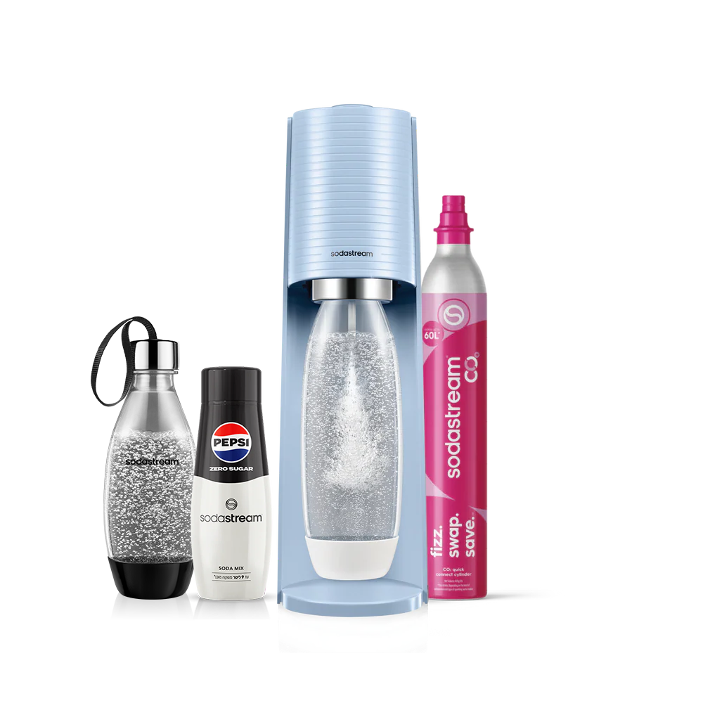 מכשיר סודהסטרים ®TERRA
משלוח חינם ברכישה מעל 249 ₪
משלוח עד הבית בתוך 5 ימי עסקים
אחריות של שנה למכשיר