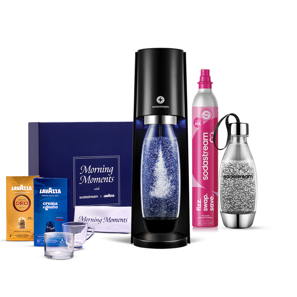 מכשיר סודהסטרים ®E-TERRA חשמלי
משלוח חינם ברכישה מעל 249 ₪
משלוח עד הבית בתוך 5 ימי עסקים
אחריות של שנה למכשיר