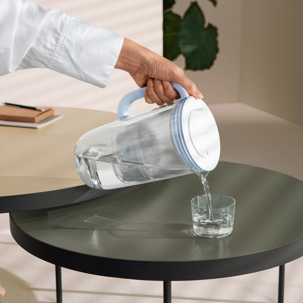 קנקן Glass ו-1 פילטר מומחה בסינון אבנית