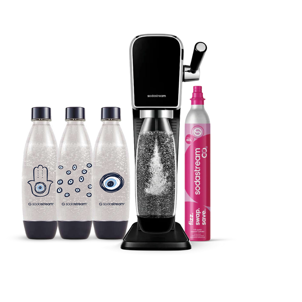 "מכשיר סודהסטרים ®ART
משלוח חינם ברכישה מעל 249 ₪
משלוח עד הבית בתוך 5 ימי עסקים
אחריות של שנה למכשיר"