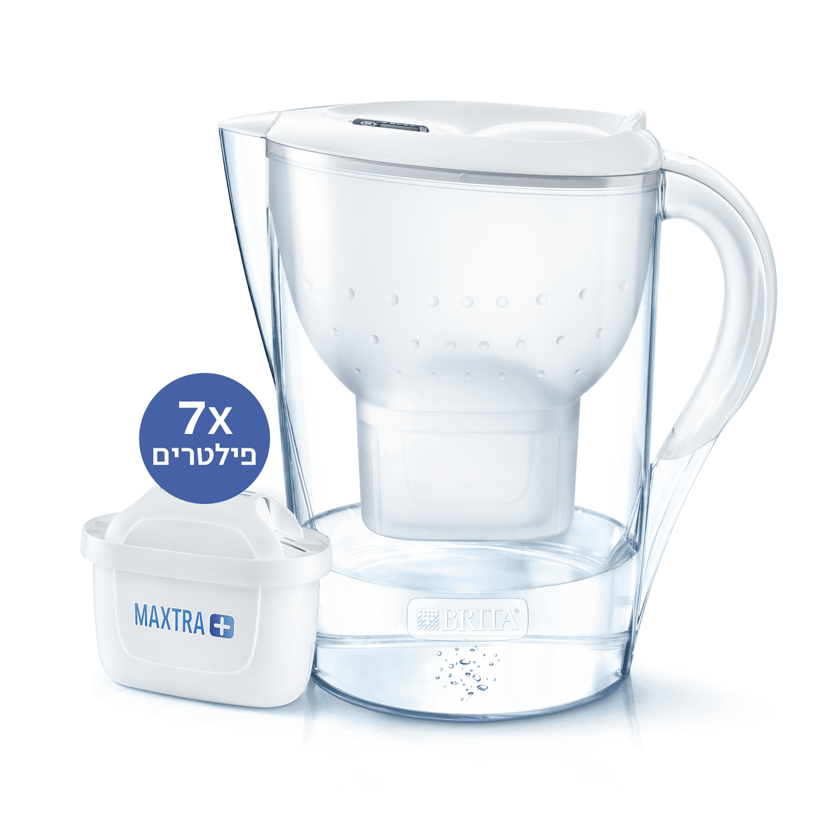 Brita Marella Water Pitcher + 7 Filters