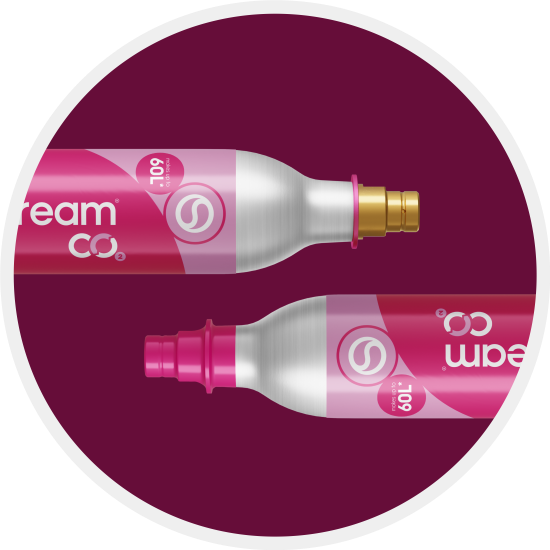 מיכל CO2 כחול