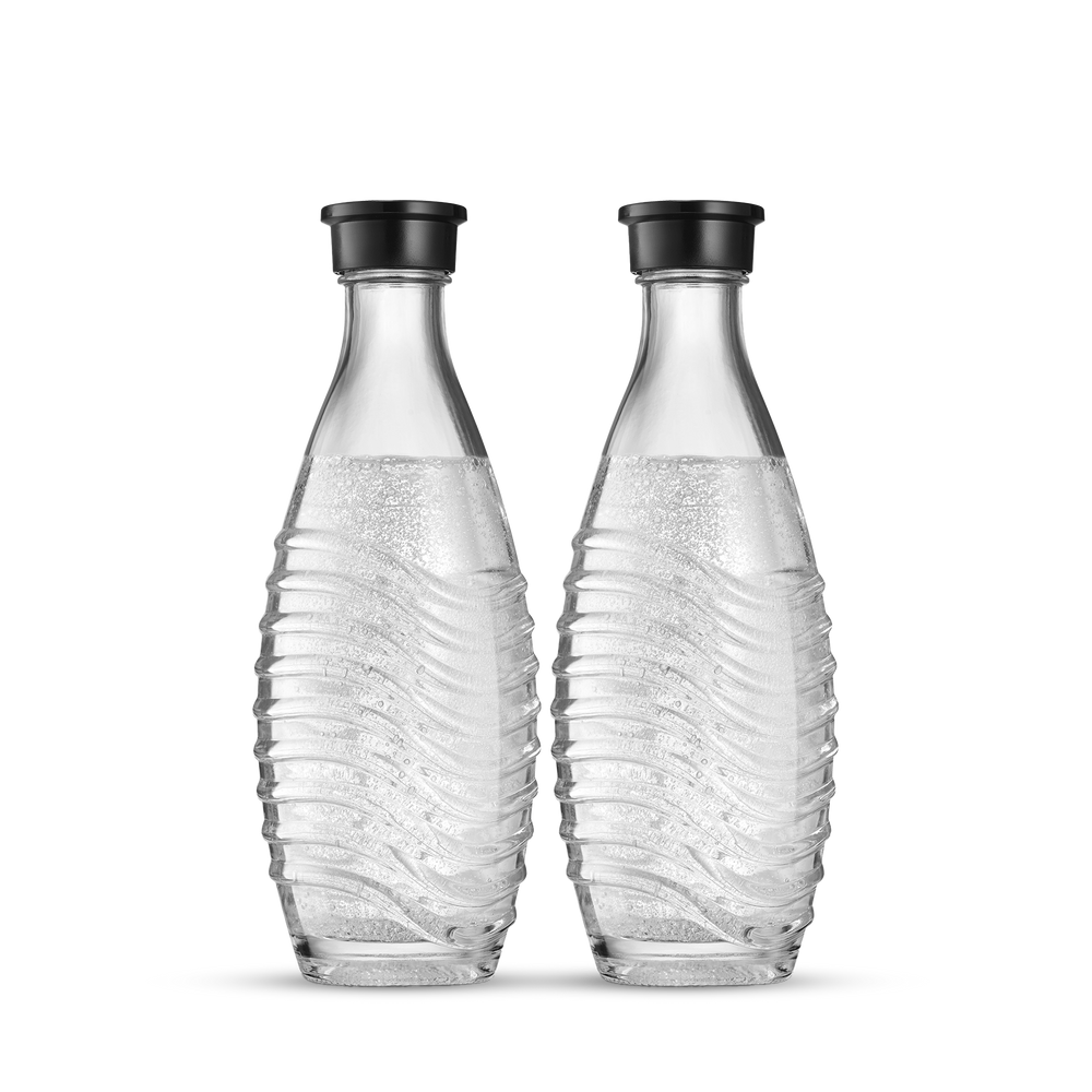 צמד בקבוקי זכוכית סודהסטרים