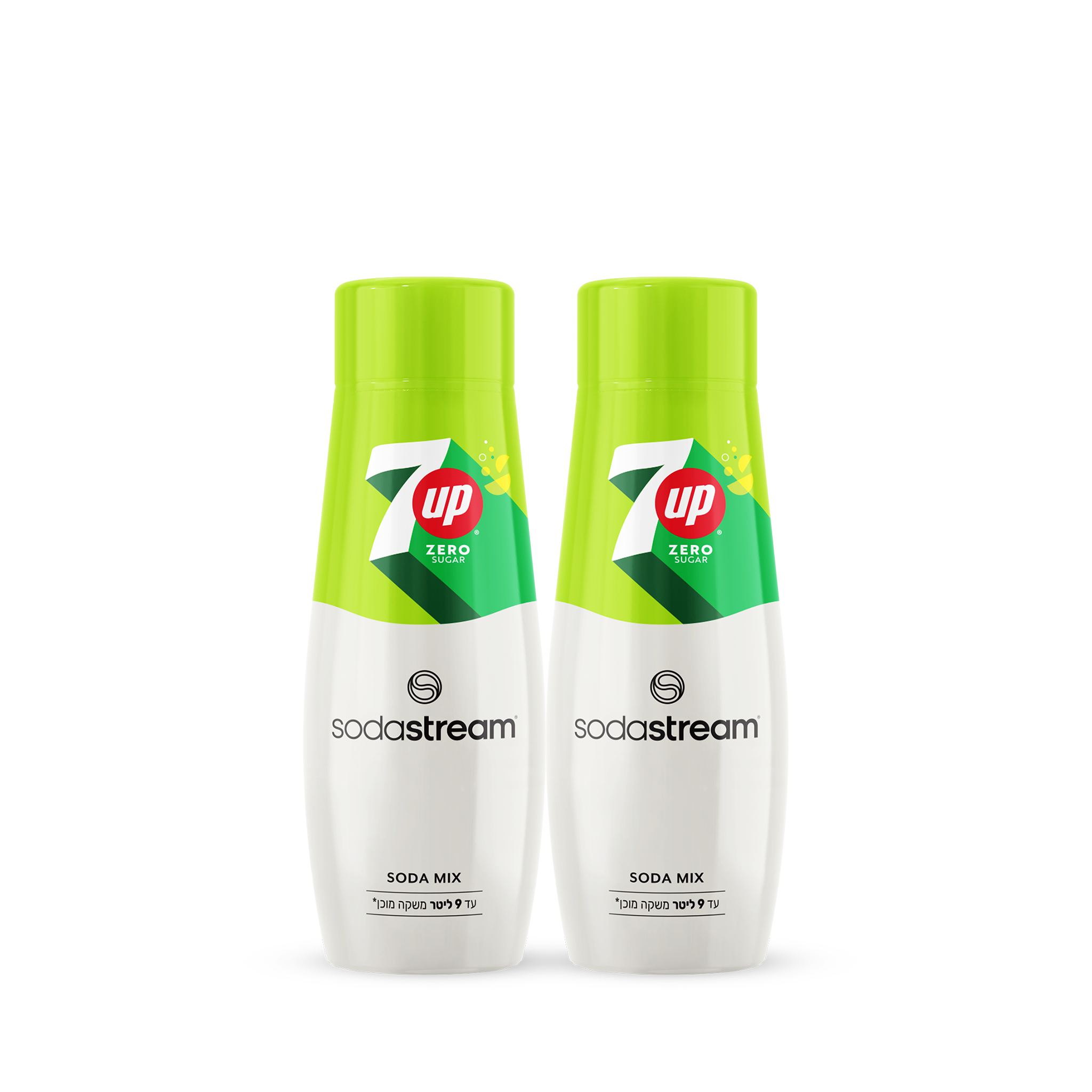 מארז 7UP® Zero צמד sodastream