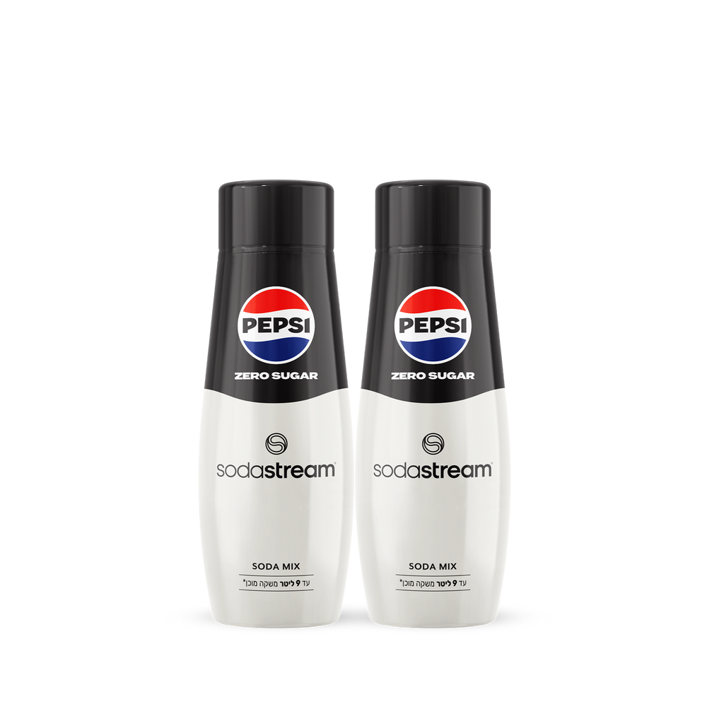 צמד בקבוקי פפסי מקס pepsi max