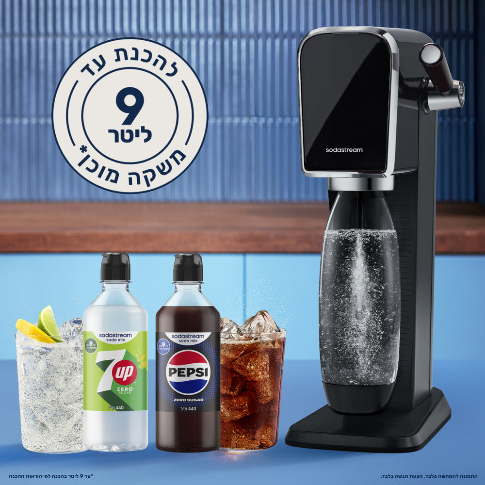 מארז PEPSI® Zero ו-7UP® Zero רביעייה