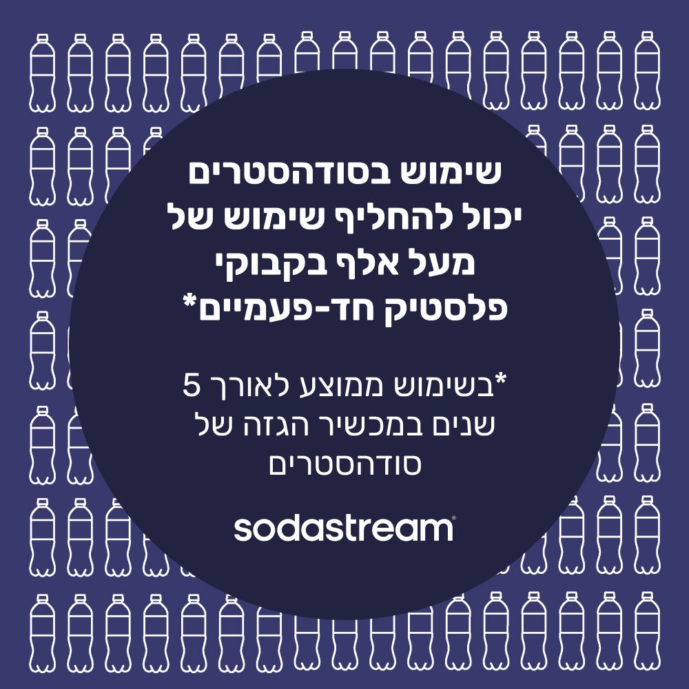 FIZZ & GO® Stainless Steel - בקבוק הגזה תרמי בצבע שחור בנפח 0.9 ליטר* – 4