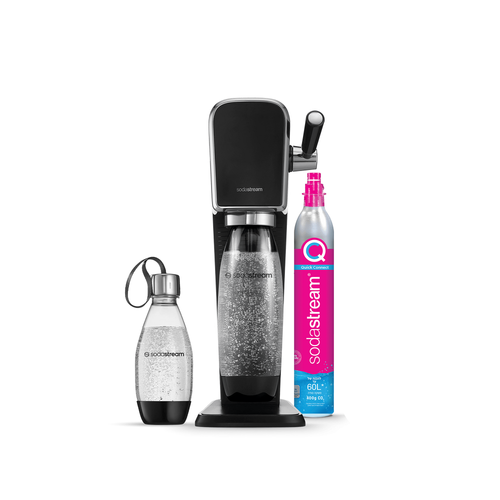 מכשיר סודהסטרים ®ART
משלוח חינם ברכישה מעל 249 ₪
משלוח עד הבית בתוך 5 ימי עסקים
אחריות של שנה למכשיר