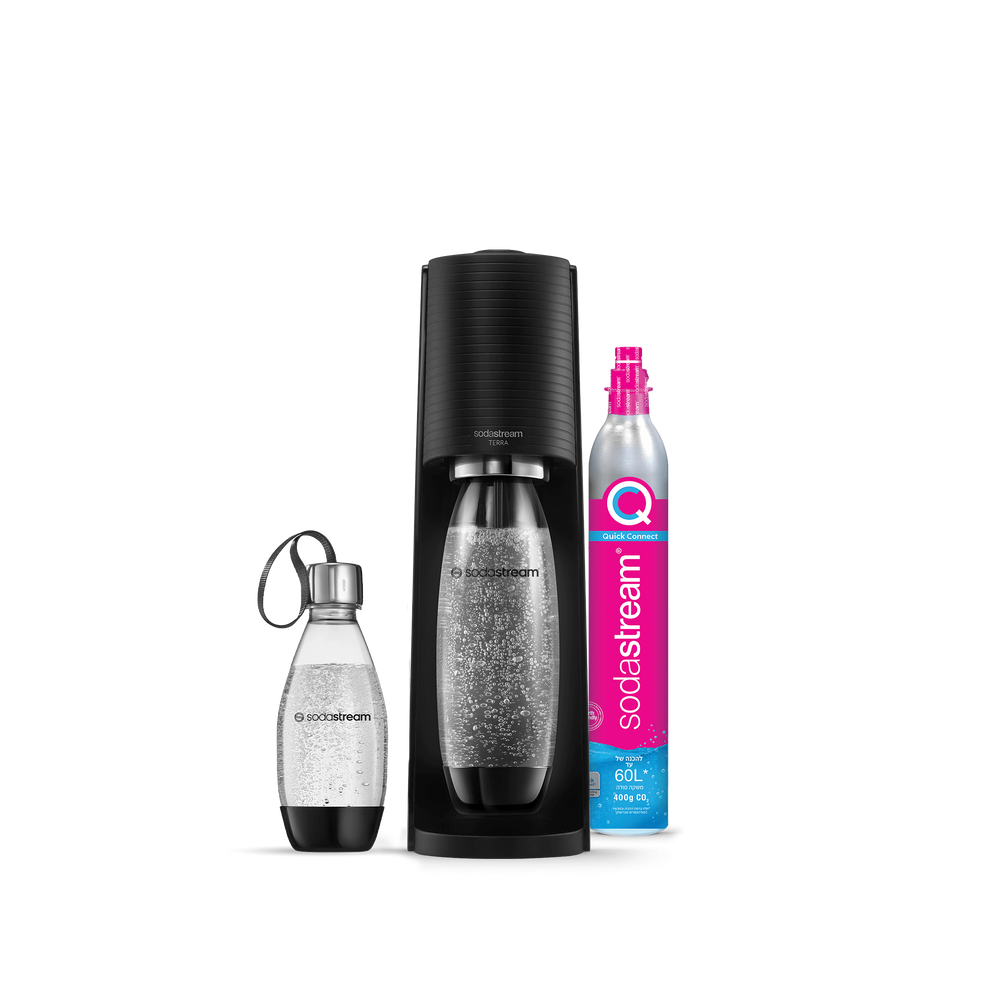 מכשיר סודהסטרים ®TERRA
משלוח חינם ברכישה מעל 249 ₪
משלוח עד הבית בתוך 5 ימי עסקים
אחריות של שנה למכשיר