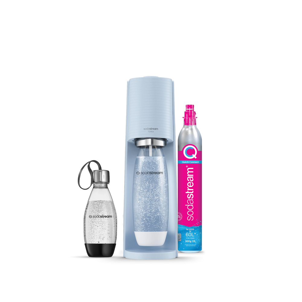 מכשיר סודהסטרים ®TERRA
משלוח חינם ברכישה מעל 249 ₪
משלוח עד הבית בתוך 5 ימי עסקים
אחריות של שנה למכשיר